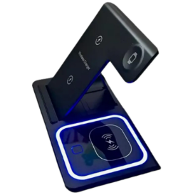 ⚡️🔋 El Cargador Inalámbrico 3 en 1 que simplifica tu día y mantiene todo listo!